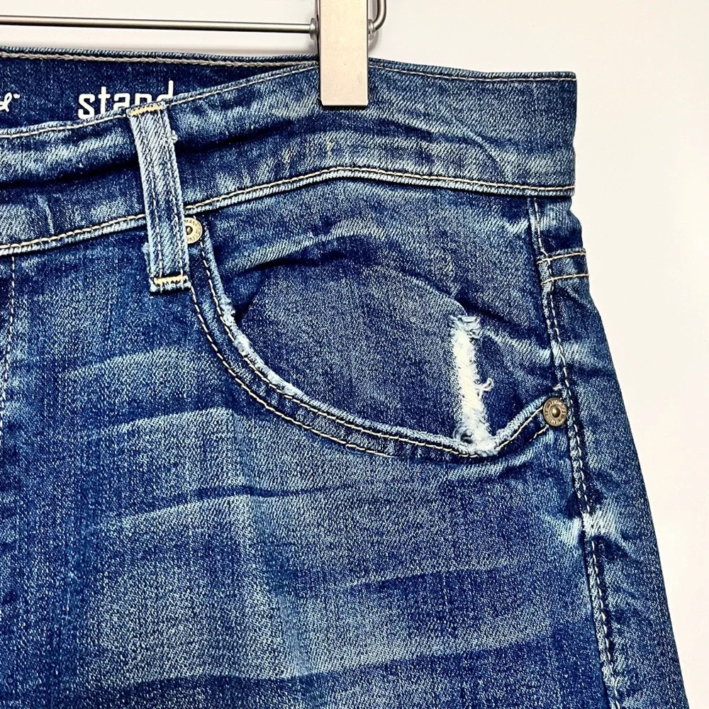 7FAM 7 For All Mankind Mens Standard Button Fly Jeans Straight Leg 34x31 Classic - Picture 6 of 16